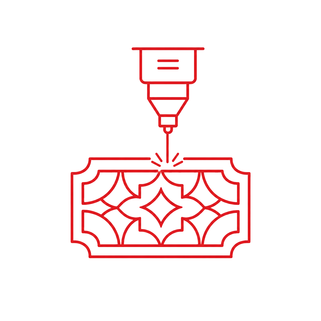 Grabado de diseños con láser